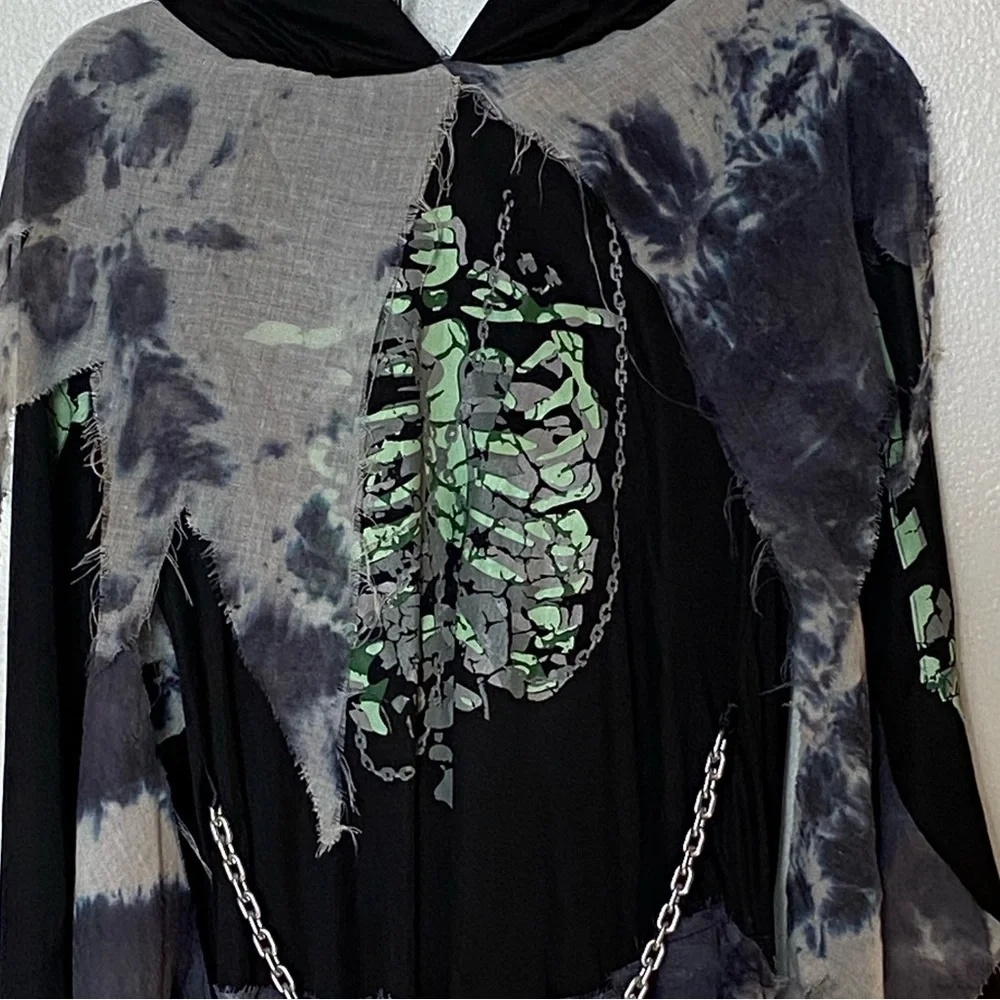 Black/Grey‎ Walking Dead Zombie Creature Costume